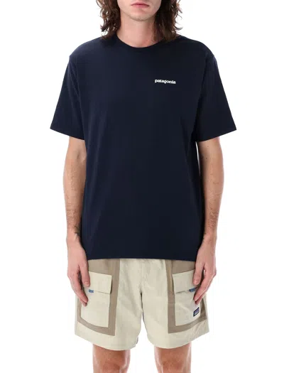 Patagonia P-6 Logo Responsibili-tee In Blue