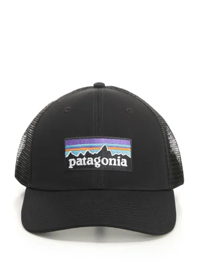 Patagonia P-6 Logo Trucker Hat Hats Black