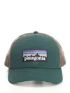 Patagonia P-6 Logo Trucker Hat Hats Green In Multi