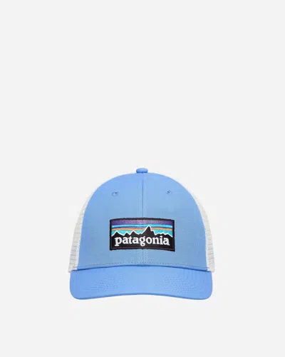 Patagonia P-6 Logo Trucker Hat White / Abundant In Blue