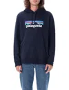 Patagonia P-6 Logo Uprisal Hoodie In Blue