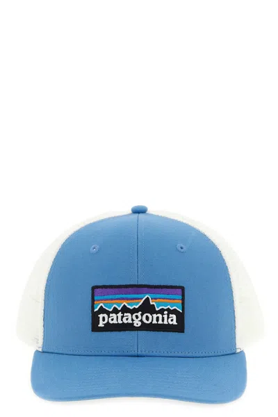 Patagonia 'p-6 Logo Trucker' Cap In Purple