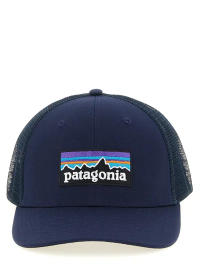Patagonia 'p-6 Logo Trucker' Cap In Blue