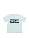 Patagonia 'p-6 Logo' Kids T-shirt Kids In Green