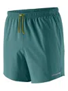 Patagonia Packable Running Shorts In Blue