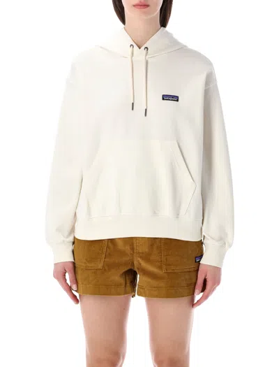 Patagonia Painttagonia Daithend Hoodand Relaxed-fit Pullover Hoodie In White