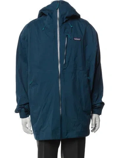 Pre-owned Patagonia Parka In Blue