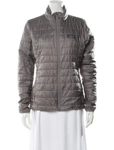 Pre-owned Patagonia Parka In Gray