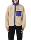 Patagonia Modern Jacket With Contrast Trim And Pockets In Neutral