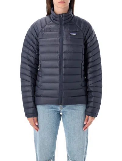 Patagonia Down Sweater™ Recycled Down Jacket In Blue