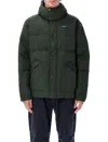 Patagonia Downdrift Recycled Down Jacket In Brown