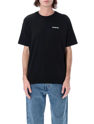 Patagonia P-6 Logo Responsibili-tee In Black