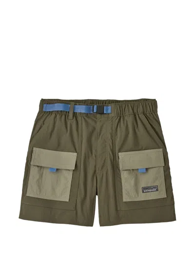 Patagonia Patch Pocket Belt Trousers In Green