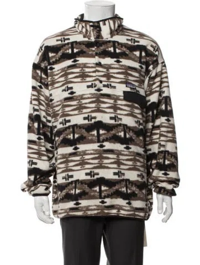 Pre-owned Patagonia Patterned Jacket In Brown