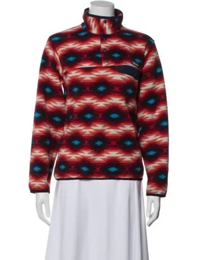Pre-owned Patagonia Patterned Jacket In Red