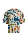 Patagonia Printed Buttoned Shirt In White