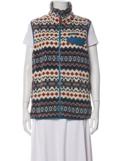 Pre-owned Patagonia Patterned Vest In Multi