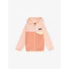 Patagonia Peak Pink Micro D Snap-t Logo-patch Fleece Jacket 12 Months- In Pink