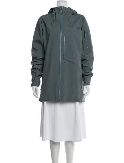Pre-owned Patagonia Performance Coat In Blue