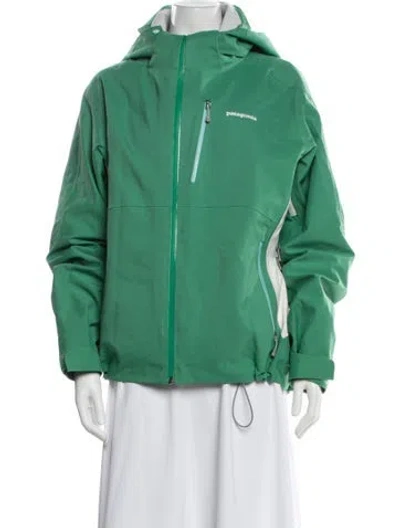 Pre-owned Patagonia Performance Coat In Green