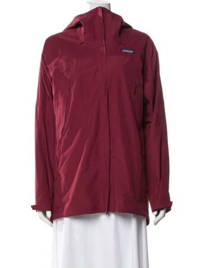 Pre-owned Patagonia Performance Jacket In Burgundy