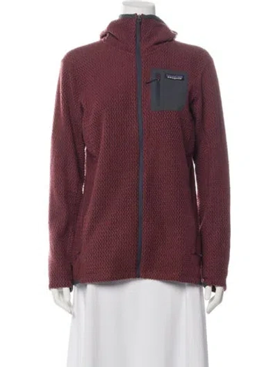 Pre-owned Patagonia Performance Jacket In Burgundy