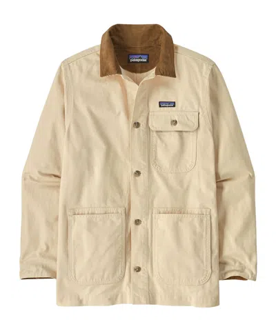Patagonia Point Reyes Canvas Jacket In Neutral