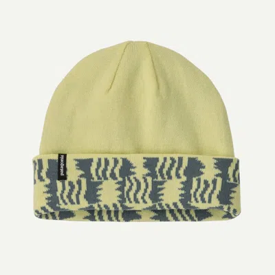Patagonia Powslayer Ski/snowboard Beanie In Blue Sage - Winter Beanies - Recycled Polyester In Multi