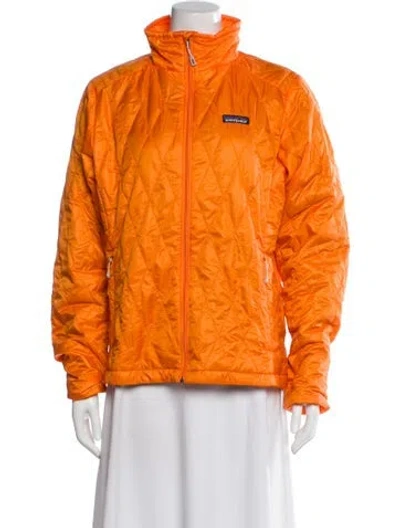 Pre-owned Patagonia Printed Jacket In Orange