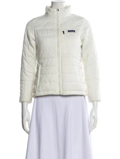 Pre-owned Patagonia Printed Jacket In White