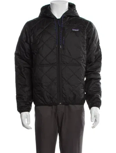 Pre-owned Patagonia Puffer Coat In Gray