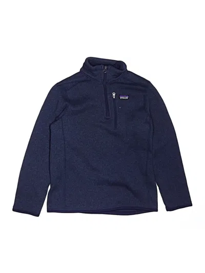 Pre-owned Patagonia Kids' Pullover Sweater In Blue