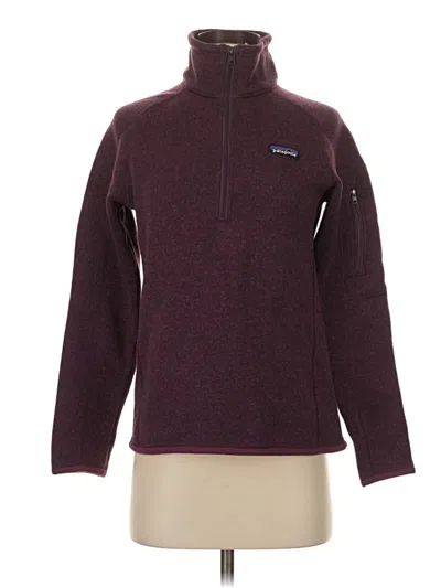 Pre-owned Patagonia Pullover Sweater In Burgundy