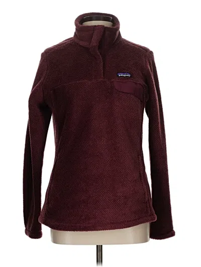 Pre-owned Patagonia Pullover Sweater In Burgundy