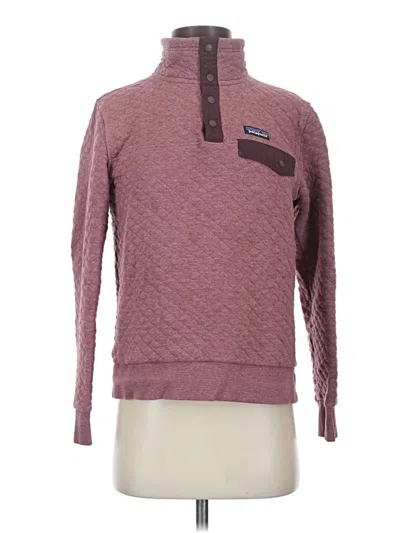 Pre-owned Patagonia Pullover Sweater In Burgundy