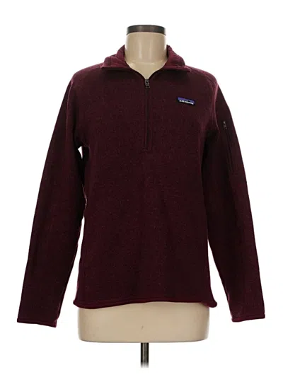 Pre-owned Patagonia Pullover Sweater In Burgundy