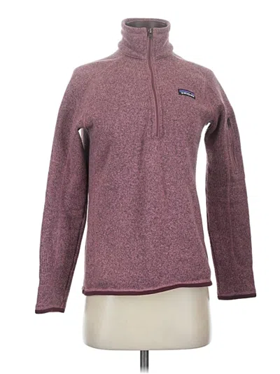 Pre-owned Patagonia Pullover Sweater In Burgundy
