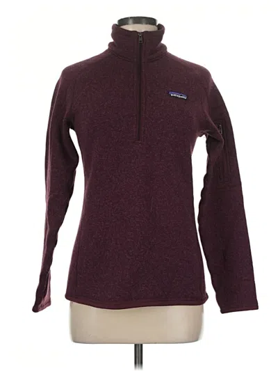 Pre-owned Patagonia Pullover Sweater In Burgundy