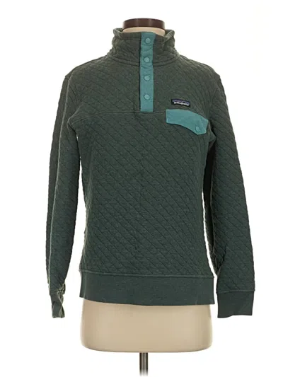 Pre-owned Patagonia Pullover Sweater In Green