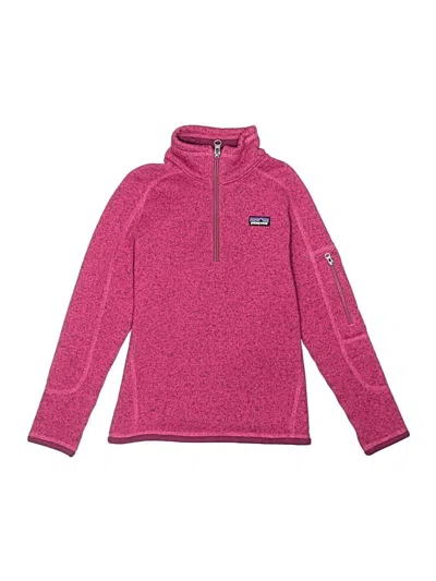 Pre-owned Patagonia Kids' Pullover Sweater In Pink