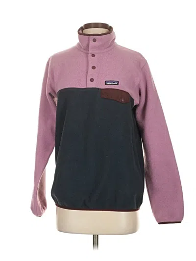 Pre-owned Patagonia Pullover Sweater In Purple