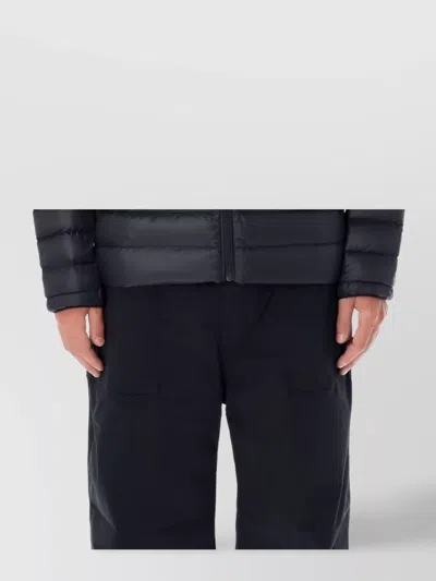 Patagonia Quilted Hooded Puffer Jacket In Blue