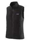Patagonia Quilted Zip-front Vest In Black