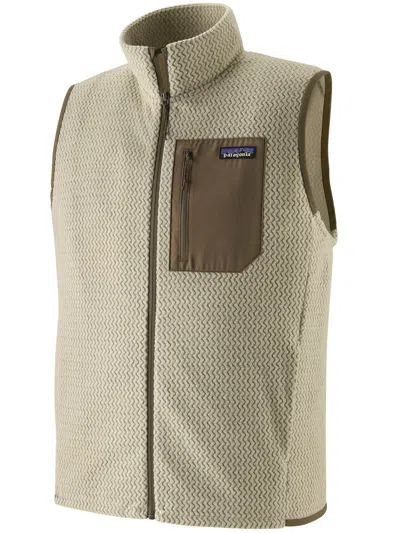 Patagonia R1 Air Vest In Brown