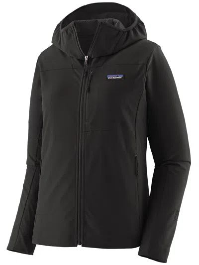 Patagonia R1 Crossstrata Hoody In Black