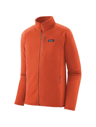 Patagonia R1® Zipped Jacket In Orange