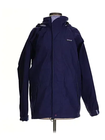 Pre-owned Patagonia Raincoat In Blue