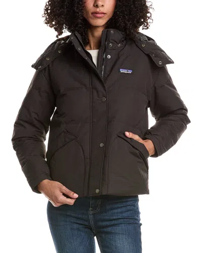 Patagonia Rainwear Down Coat In Brown