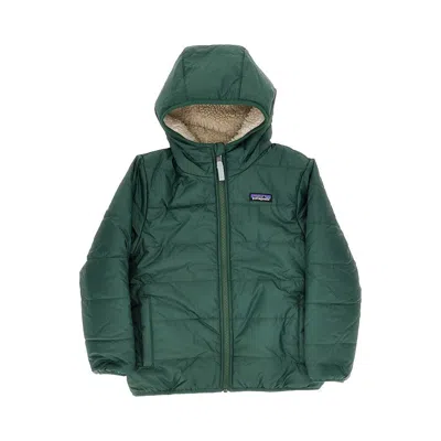 Patagonia Kids' Ready Freddy Reversible Jacket In Green