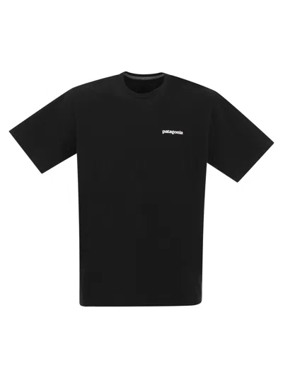 Patagonia Recycled Cotton T Shirt In Black